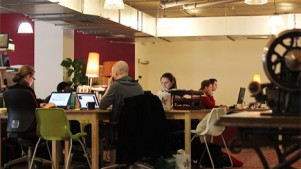 The Trampery, a coworking space in Hackney.