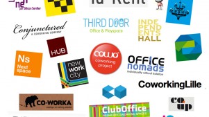 Should coworking spaces form an official association with a shared logo? Conference participants reached no agreement.