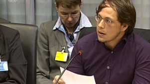Tim Wessels im Petitionsausschuss des Bundestags