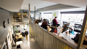 Kubik, a coworking space in Budapest