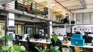 Transistor, ein Coworking Space für Kleinunternehmen in Berlin